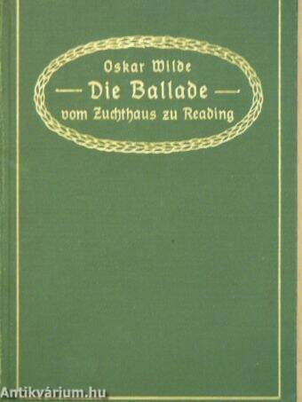 Die Ballade vom Zuchthaus zu Reading (gótbetűs)