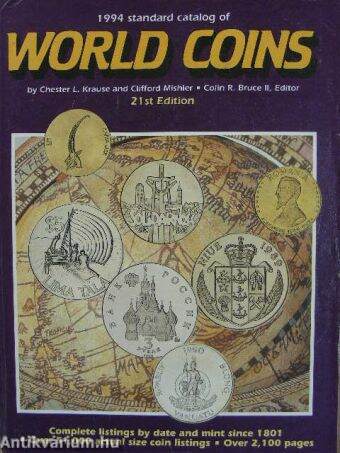 1994 standard catalog of World Coins