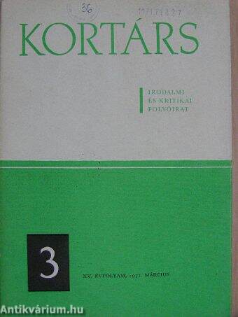 Kortárs 1971. március