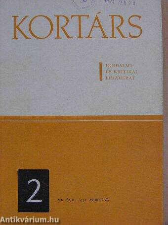 Kortárs 1971. február