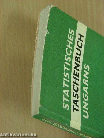 Statistisches Taschenbuch Ungarns 1979