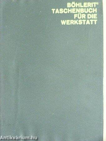 Böhlerit Taschenbuch für die Werkstatt