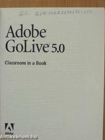 Adobe GoLive 5.0