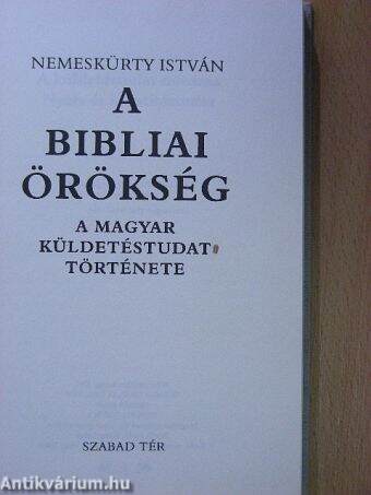 A bibliai örökség