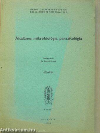 Általános mikrobiológia parazitológia