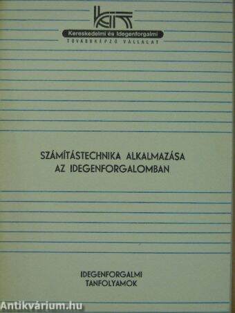 Számítástechnika alkalmazása az idegenforgalomban