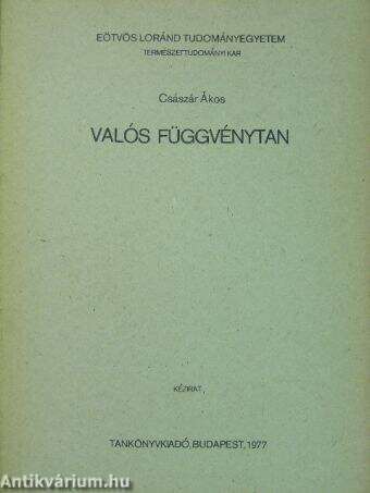 Valós függvénytan