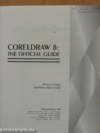 CorelDraw 8: The Official Guide