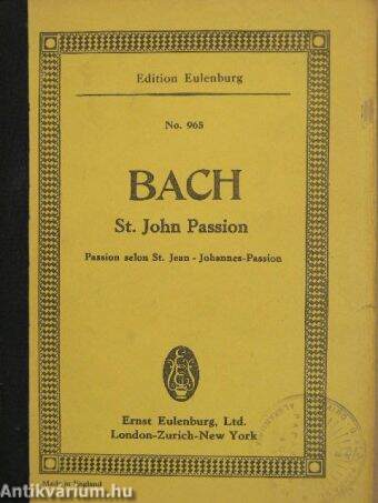 St. John Passion