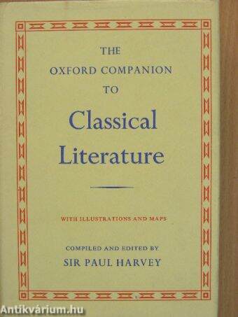 The Oxford Companion to Classical Literature