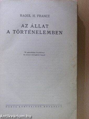 Az állat a történelemben