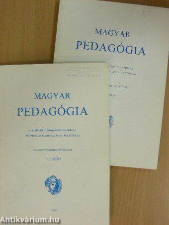 Magyar Pedagógia 1995/1-4.