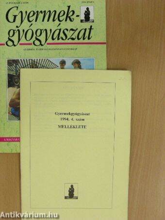 Gyermekgyógyászat 1994/1-6.