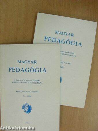 Magyar Pedagógia 1994/1-4.