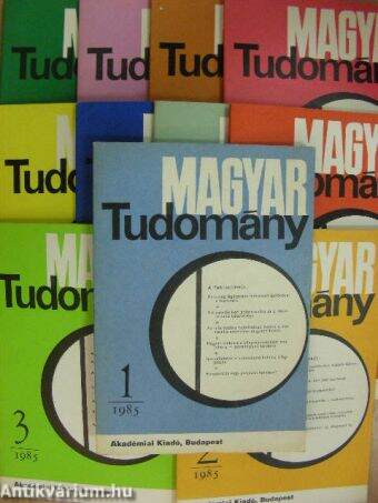 Magyar Tudomány 1985. január-december