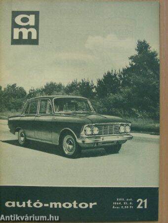 Autó-Motor 1964. november 6.