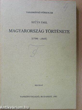 Magyarország története 1790-1849