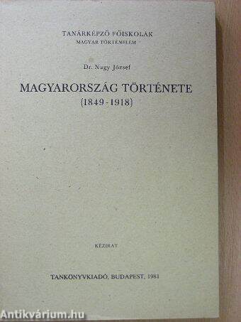 Magyarország története 1849-1918