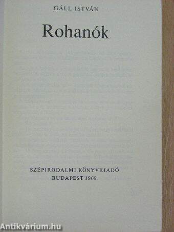 Rohanók