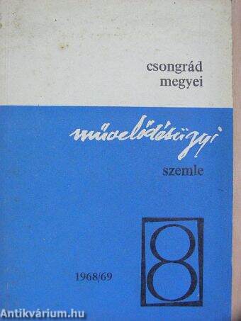 Csongrád megyei művelődésügyi szemle 1968-69.