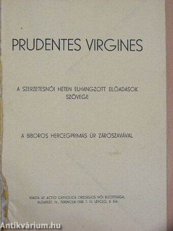 Prudentes virgines