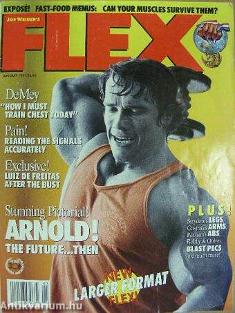 Joe Weider's FLEX January 1991