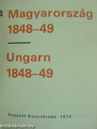 Magyarország 1848-49 (minikönyv) (számozott)