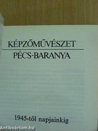 Képzőművészet - Pécs-Baranya (minikönyv) (számozott)