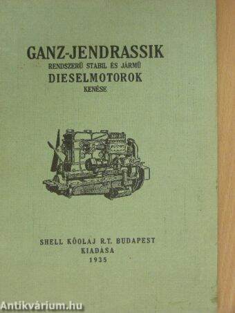 Ganz-Jendrassik rendszerű stabil és jármű dieselmotorok kenése