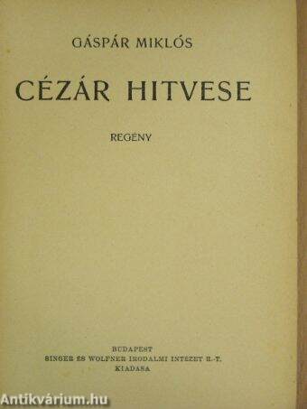 Cézár hitvese