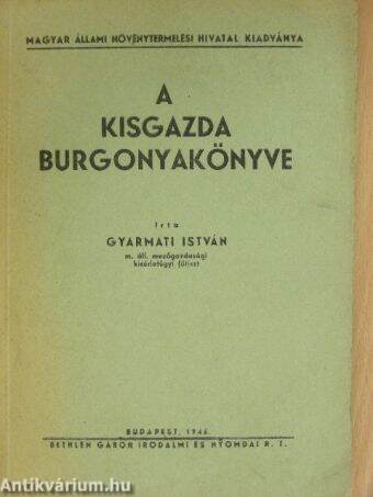 A kisgazda burgonyakönyve