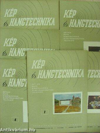 Kép- és hangtechnika 1958. január-december