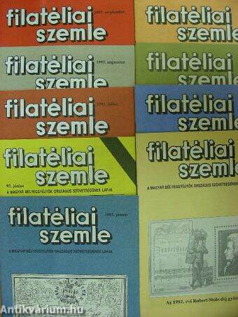 Filatéliai Szemle 1993. (nem teljes évfolyam)