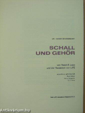 Schall und Gehör