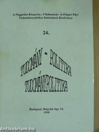 Tudomány, politika - Tudománypolitika