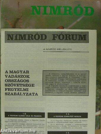 Nimród 1977. (nem teljes évfolyam)