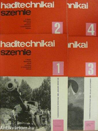 Haditechnikai Szemle 1980/1-4.