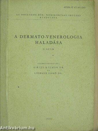 A dermato-venerológia haladása 2.