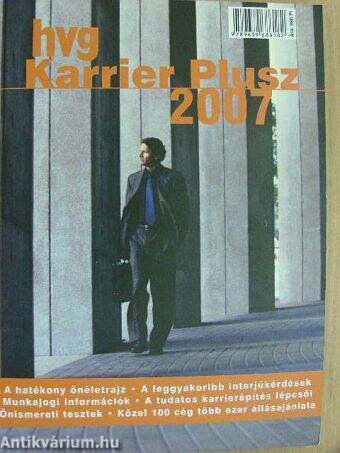 HVG Karrier Plusz 2007 - CD-vel