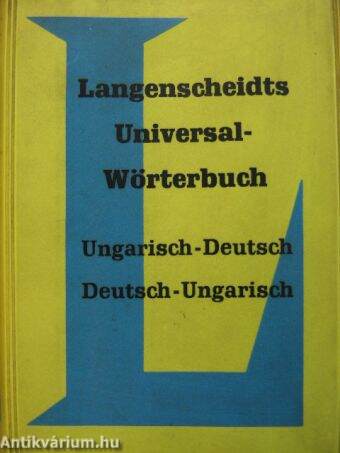 Langenscheidts Universal-Wörterbuch Ungarisch