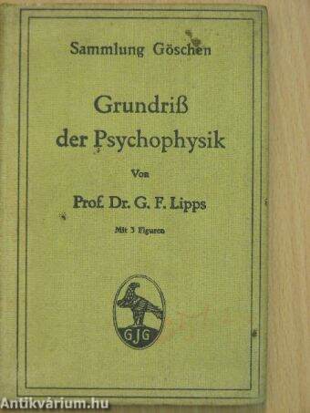 Grundriß der Psychophysik