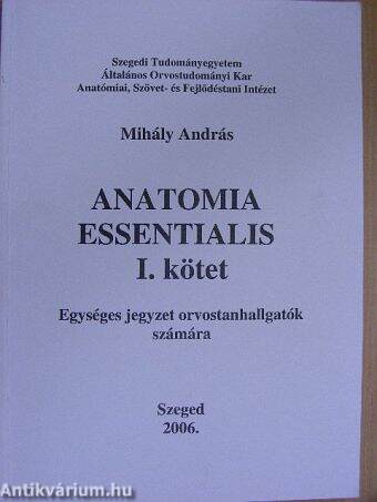 Anatomia essentialis I.