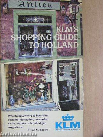 KLM's Shopping Guide to Holland