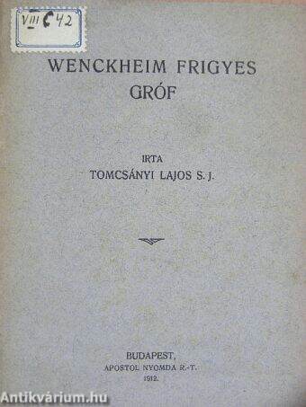 Wenckheim Frigyes gróf