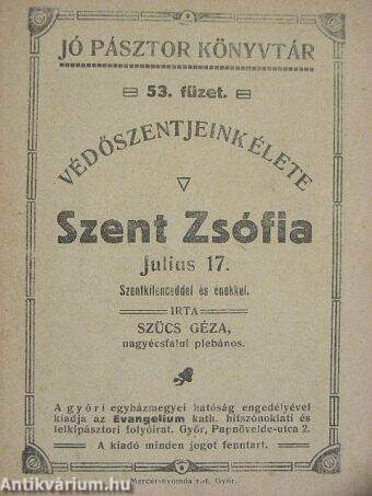 Szent Zsófia