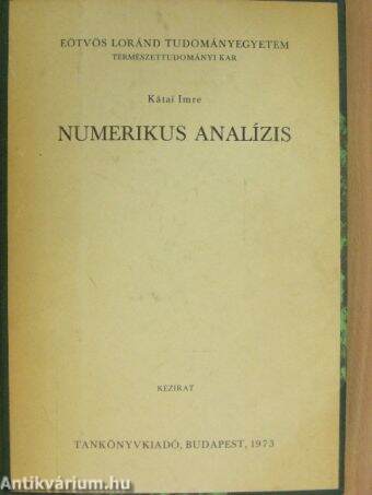 Numerikus analízis/Lineáris algebra közelítő módszerei