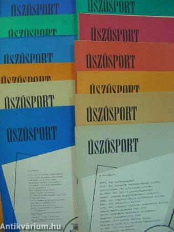 Úszósport 1982. január-december