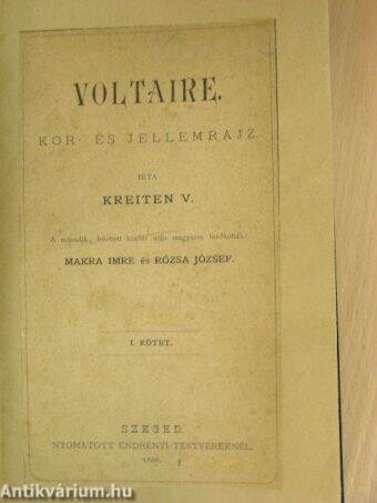 Voltaire I-II.