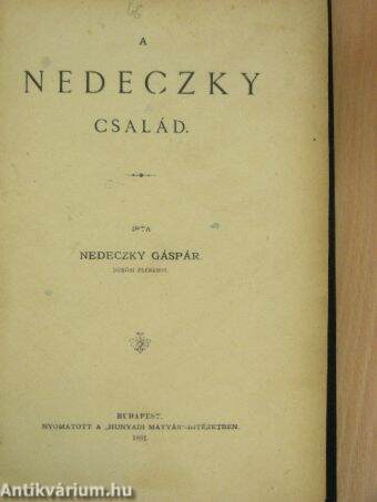 A Nedeczky család