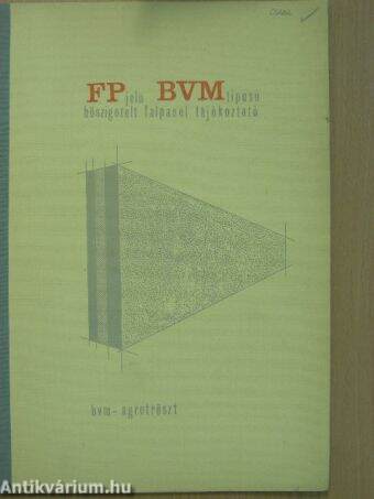 FP jelű BVM típusú hőszigetelt falpanel tájékoztató